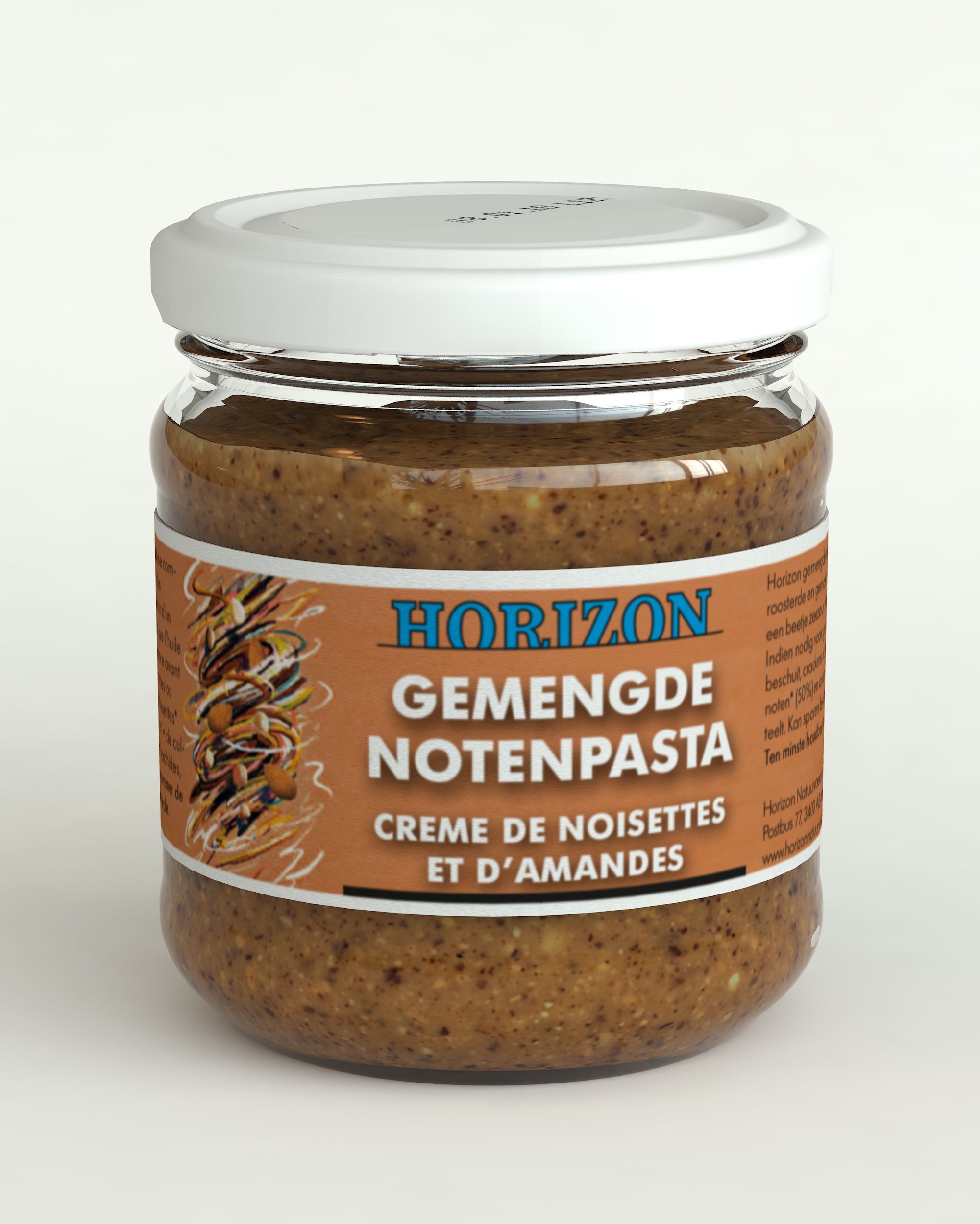 Horizon Gemengde notenpasta met zeezout eko bio 175 Gram