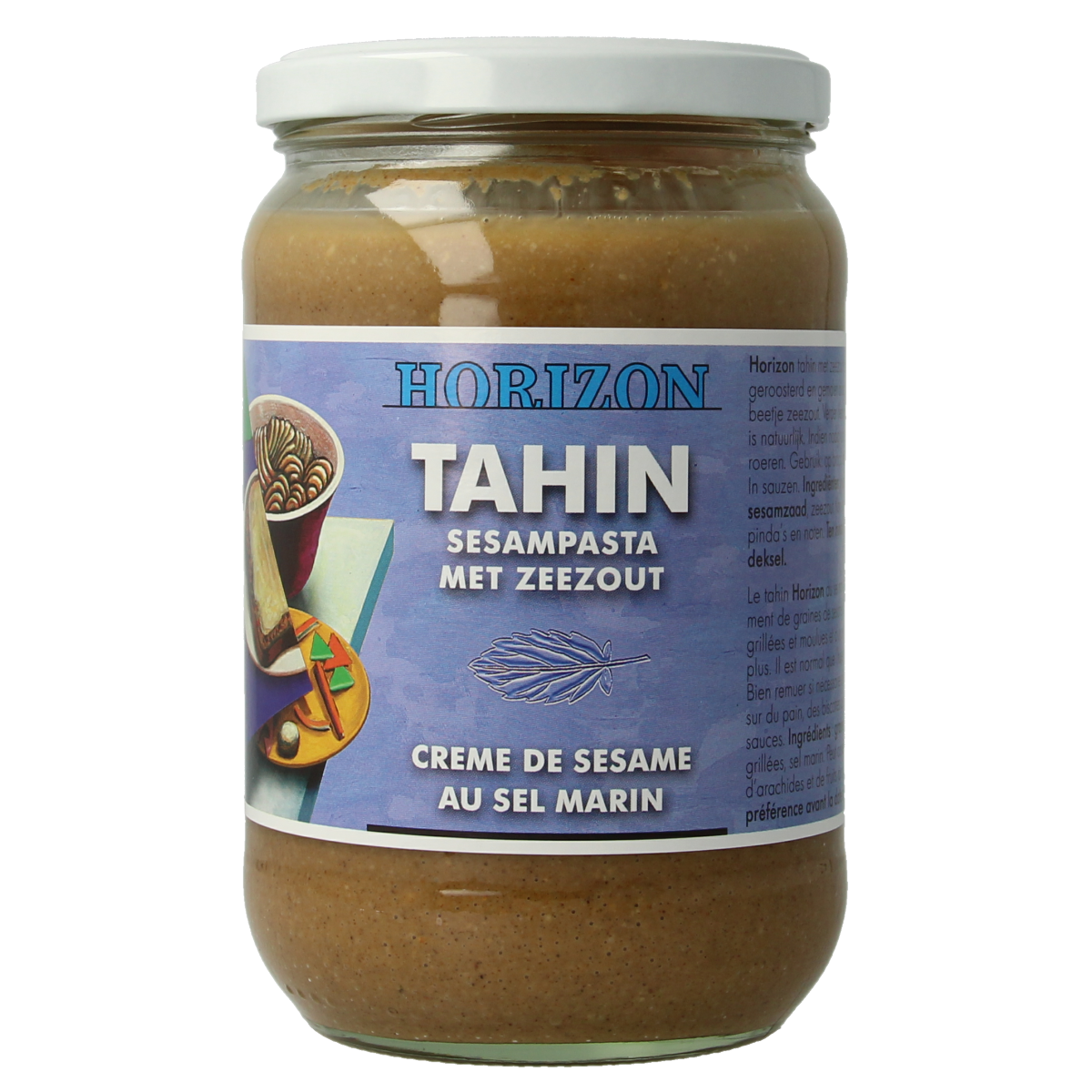Horizon Tahin met zeezout eko bio 650.00 Gram