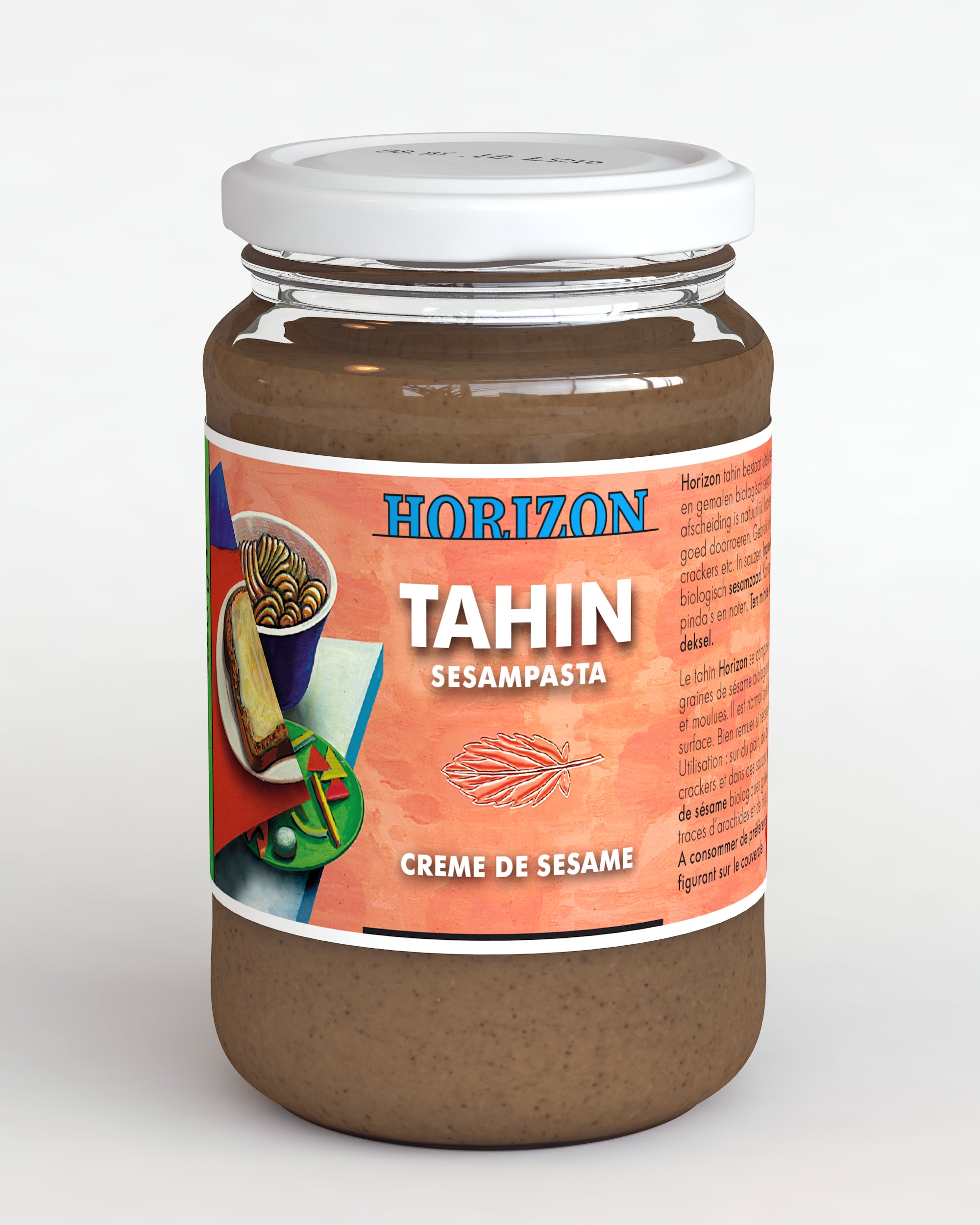 Horizon Tahin zonder zout eko bio 350.00 Gram