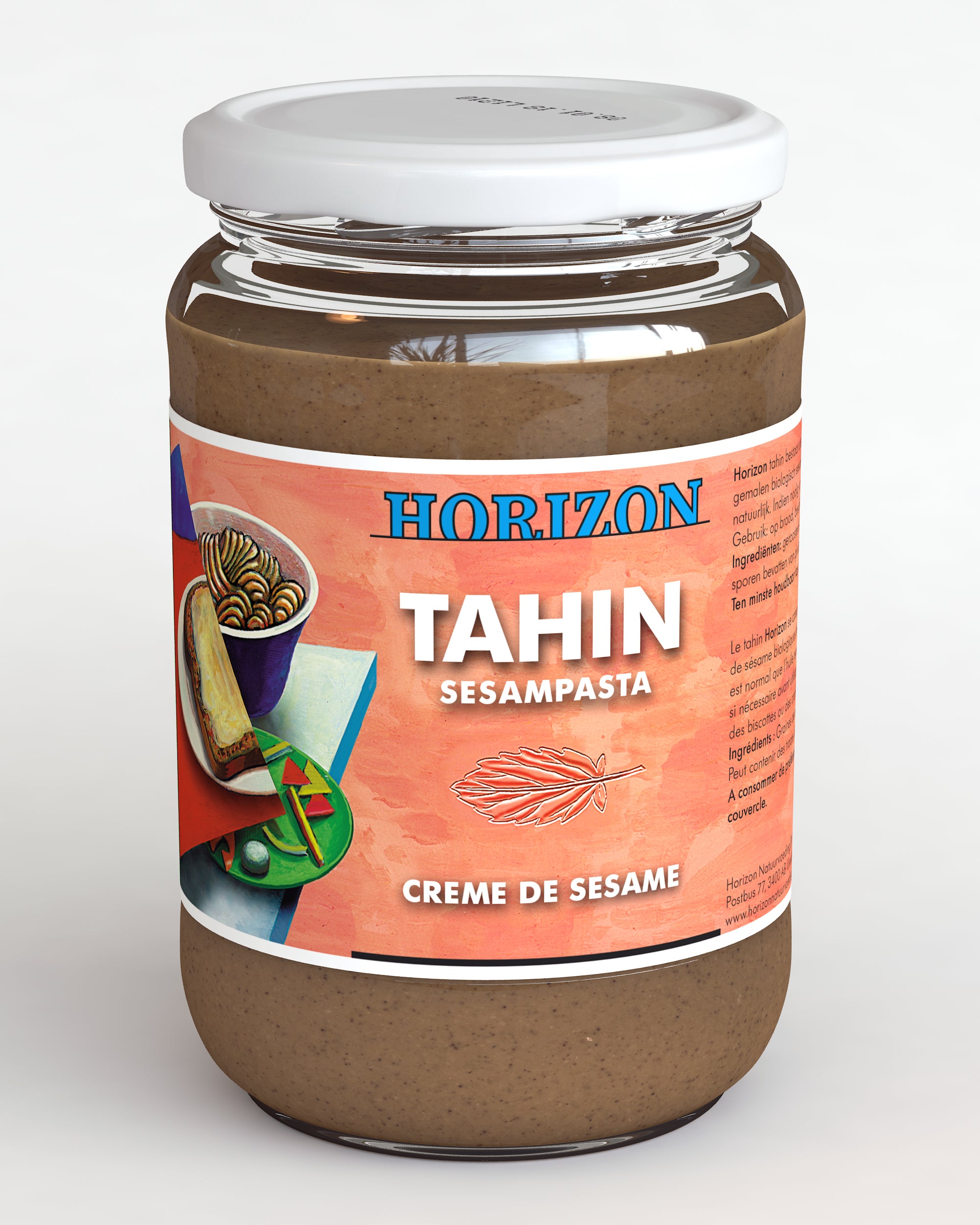 Horizon Tahin zonder zout eko bio 650.00 Gram