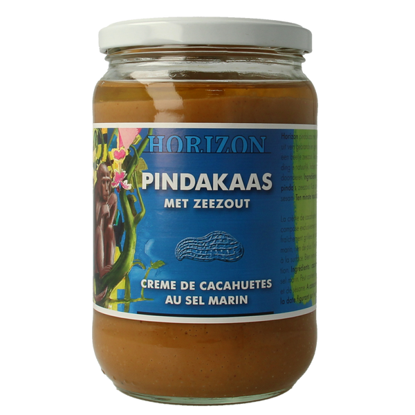 Horizon Pindakaas met zeezout eko bio 650.00 Gram