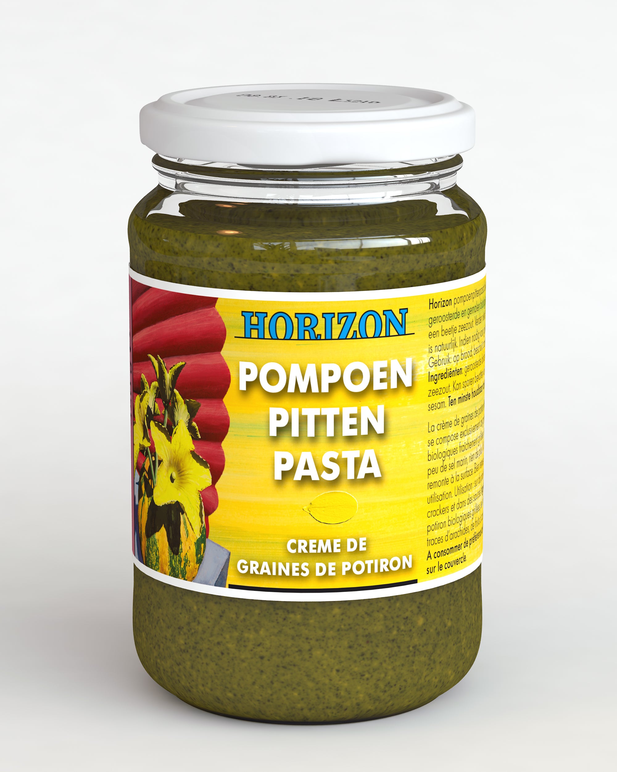 Horizon Pompoenpittenpasta bio 350.00 Gram