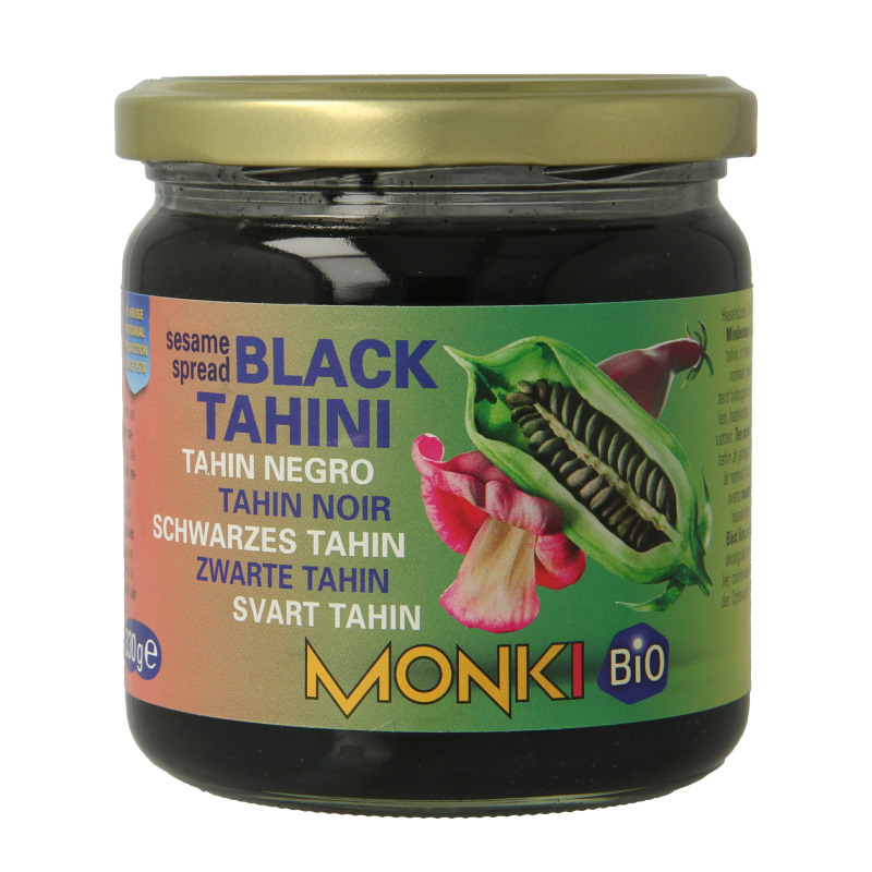 Monki Zwarte tahin bio 330 Gram