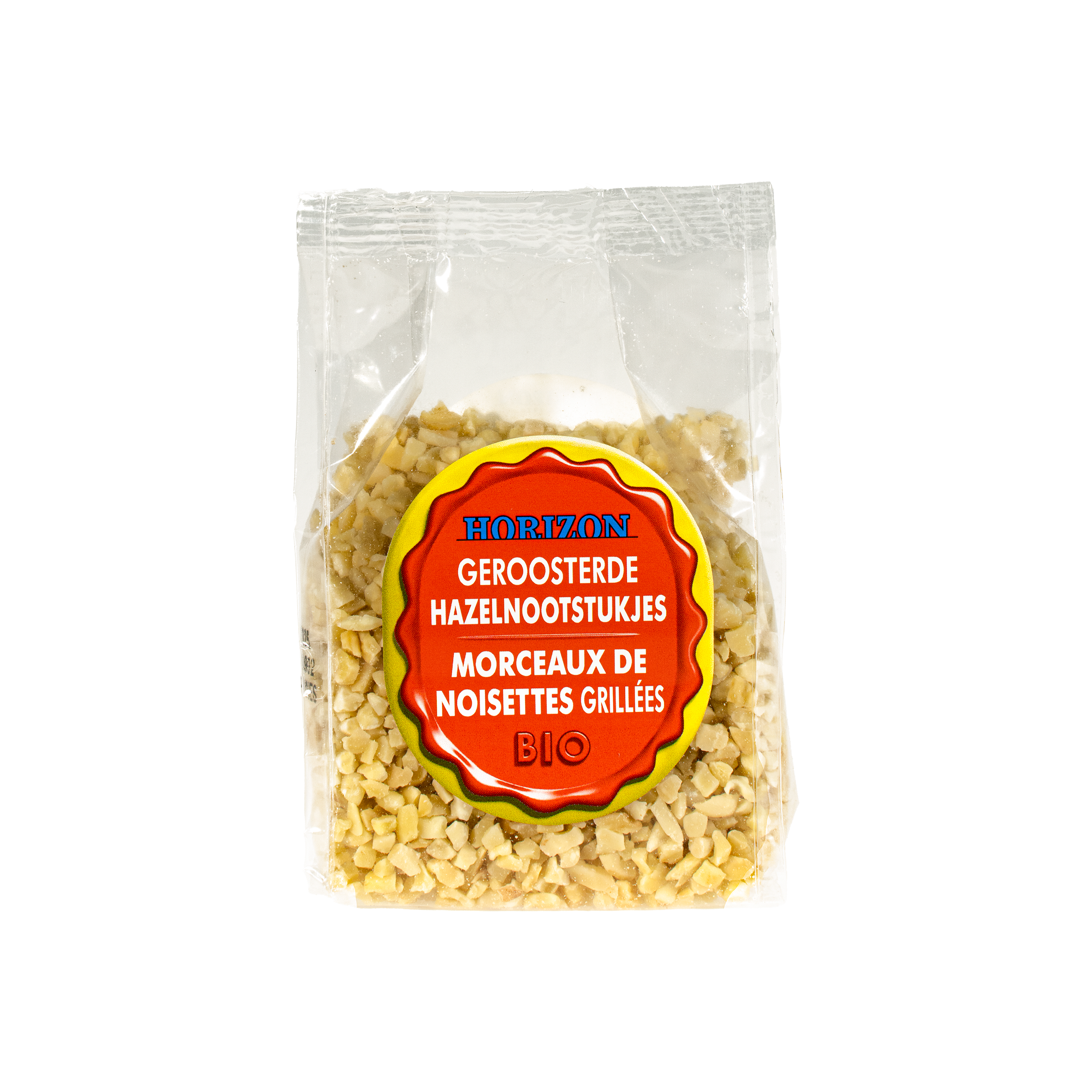 Horizon Geroosterde hazelnootstukjes bio 125.00 Gram