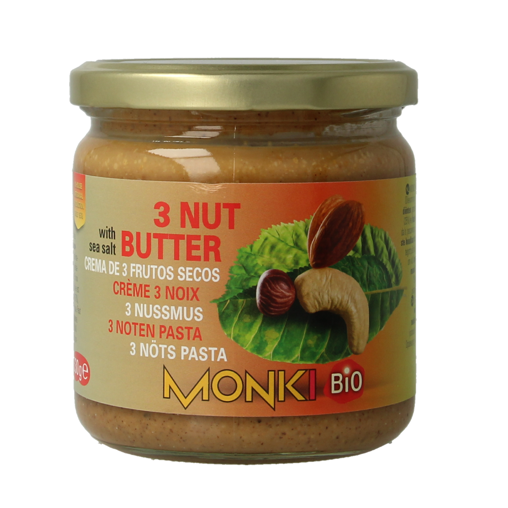 Monki 3 Notenpasta bio 330.00 Gram