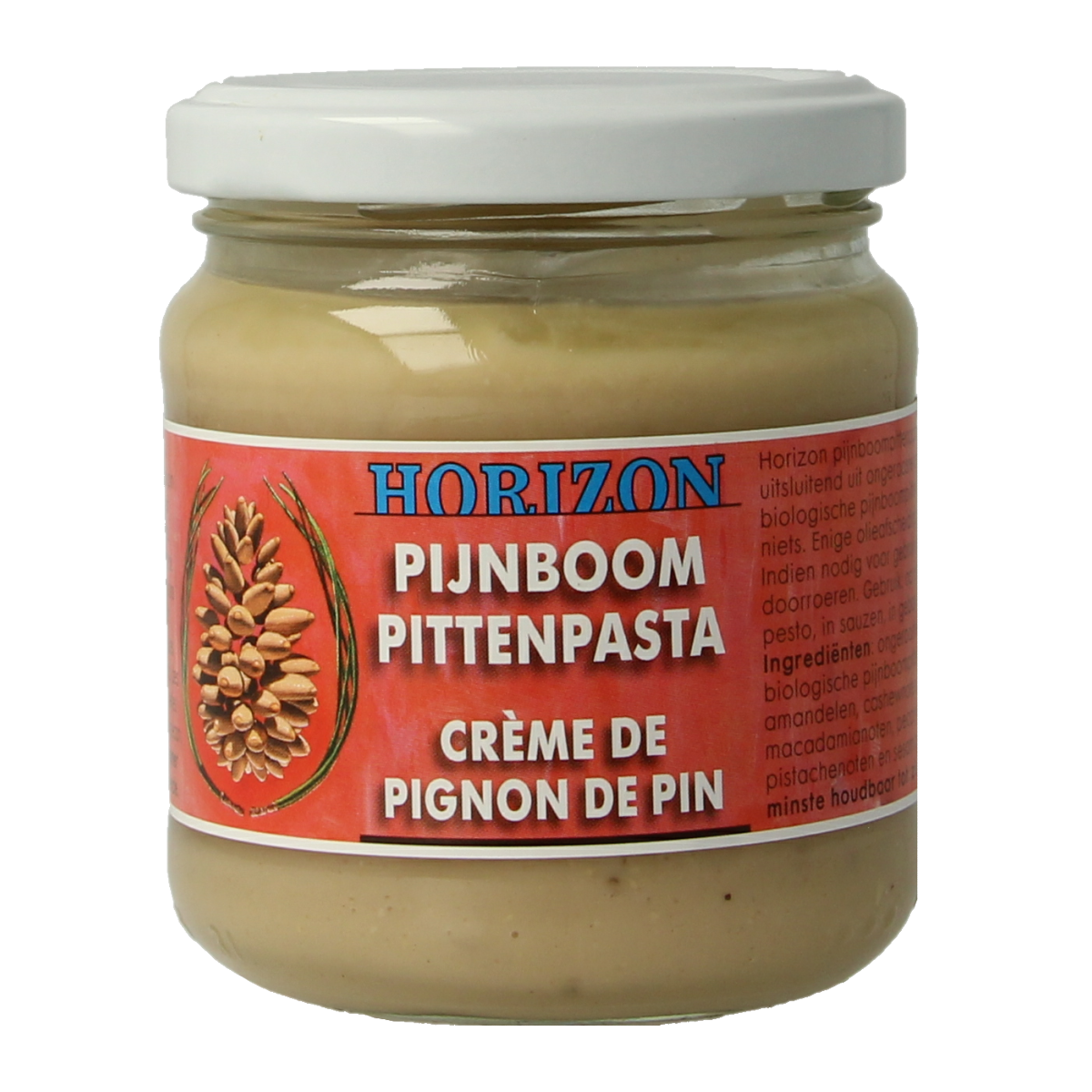 Horizon Pijnboompit pasta bio 175.00 Gram