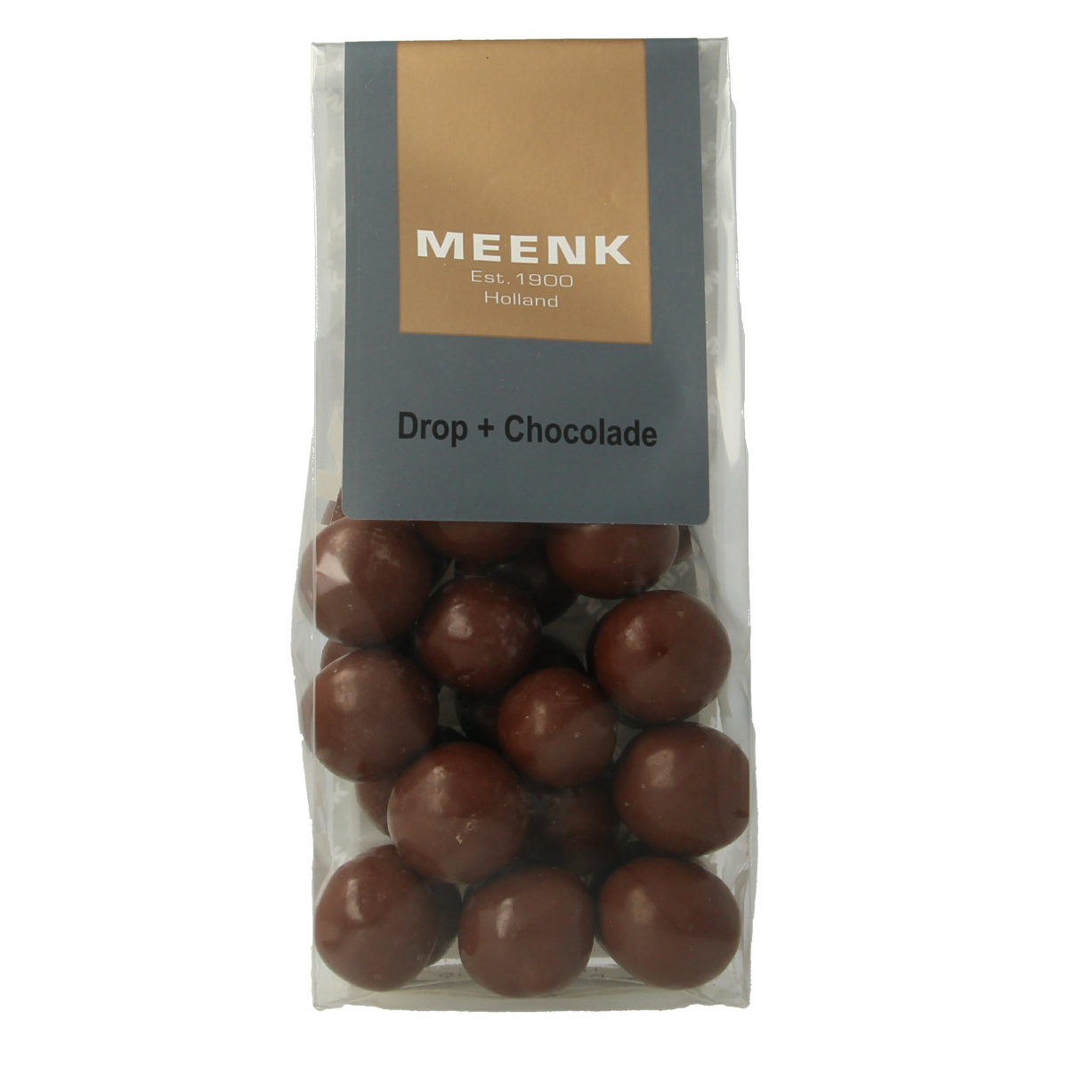 Meenk Drop chocolade 150.00 Gram