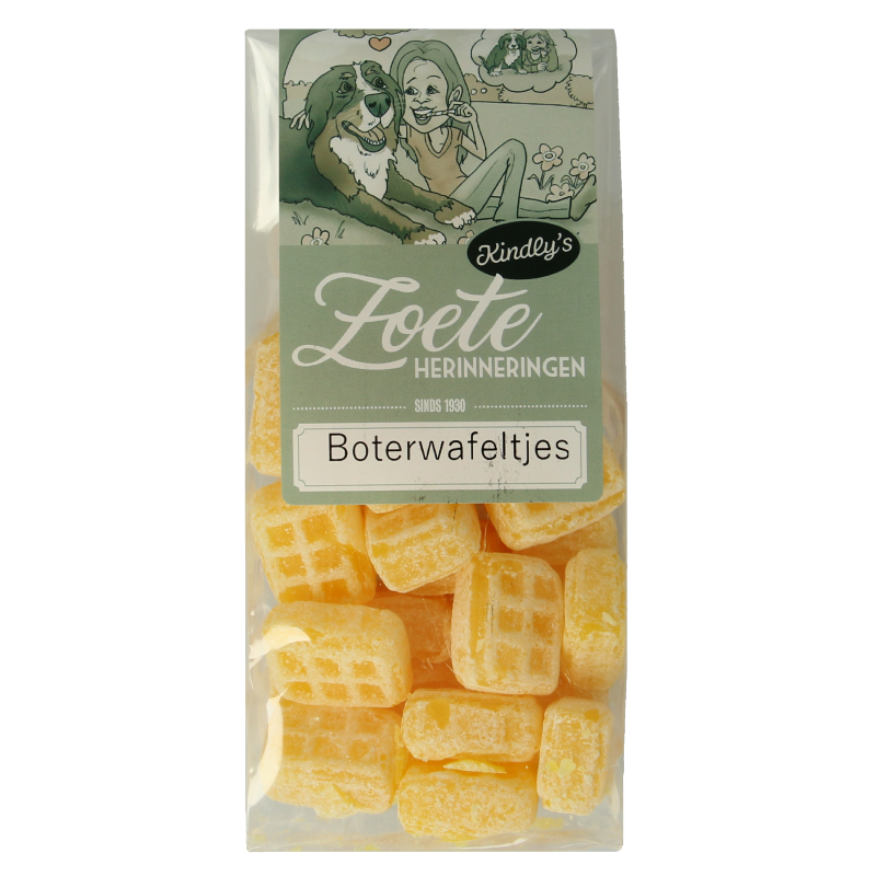 Kindly's Boterwafels zoete herinneringen 200 Gram
