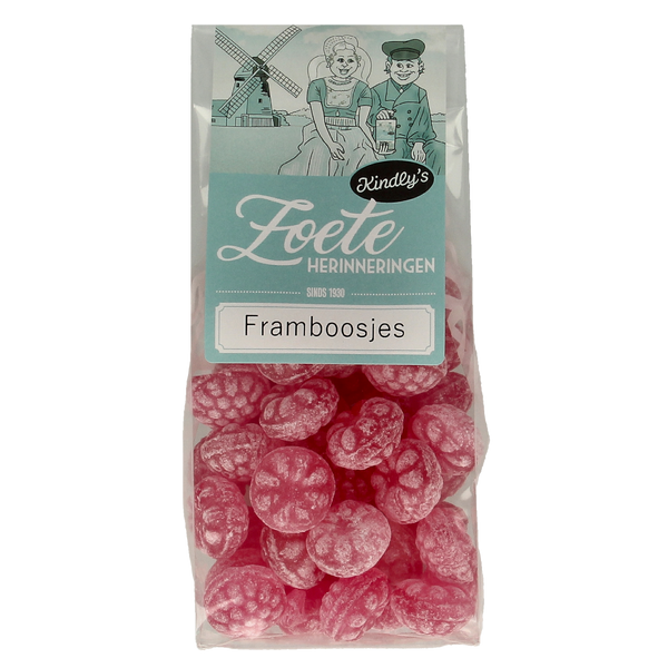 Kindly's Framboosjes zoete herinneringen 180.00 Gram