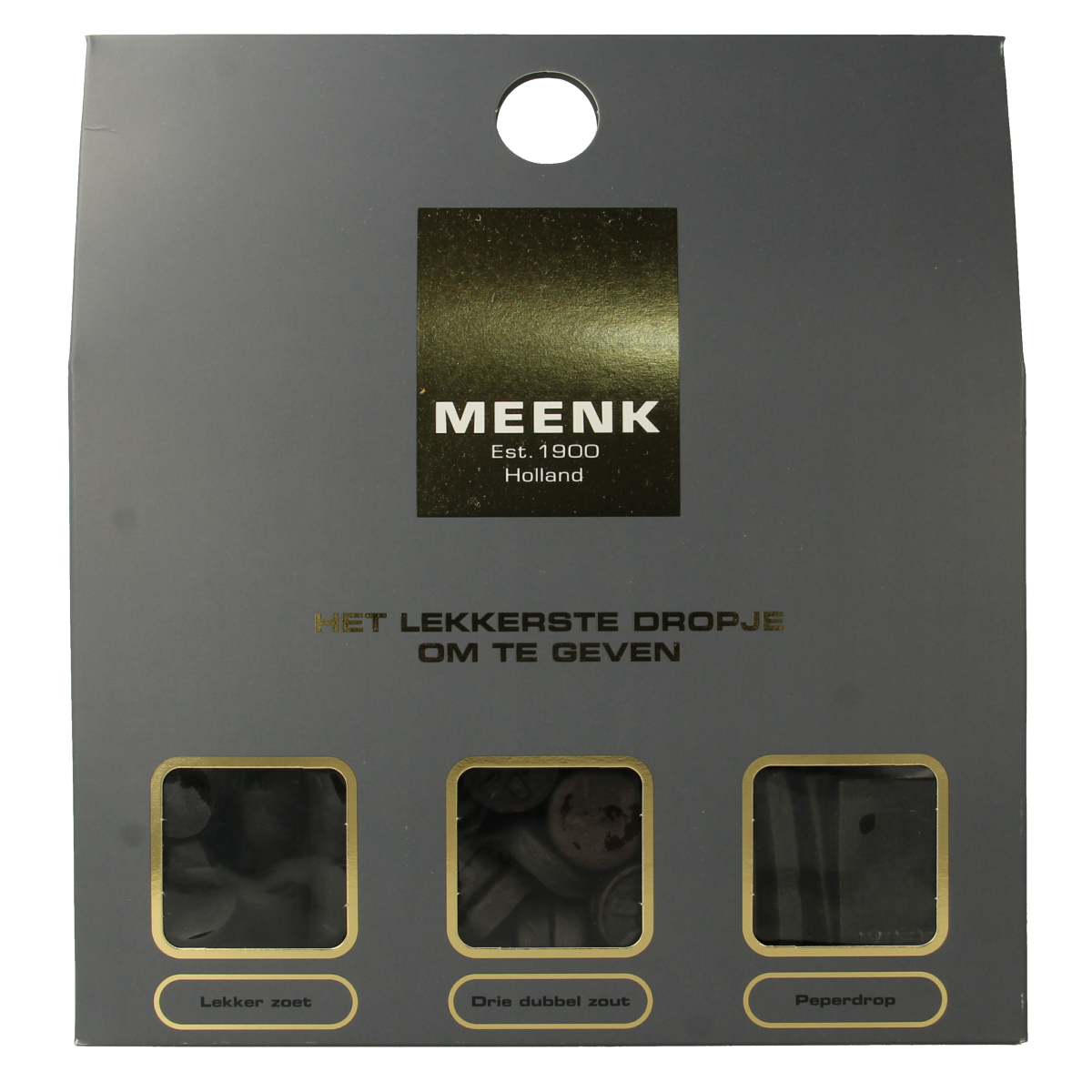 Meenk Meenk cadeau zoet, zout, peperig 1.00 Stuks