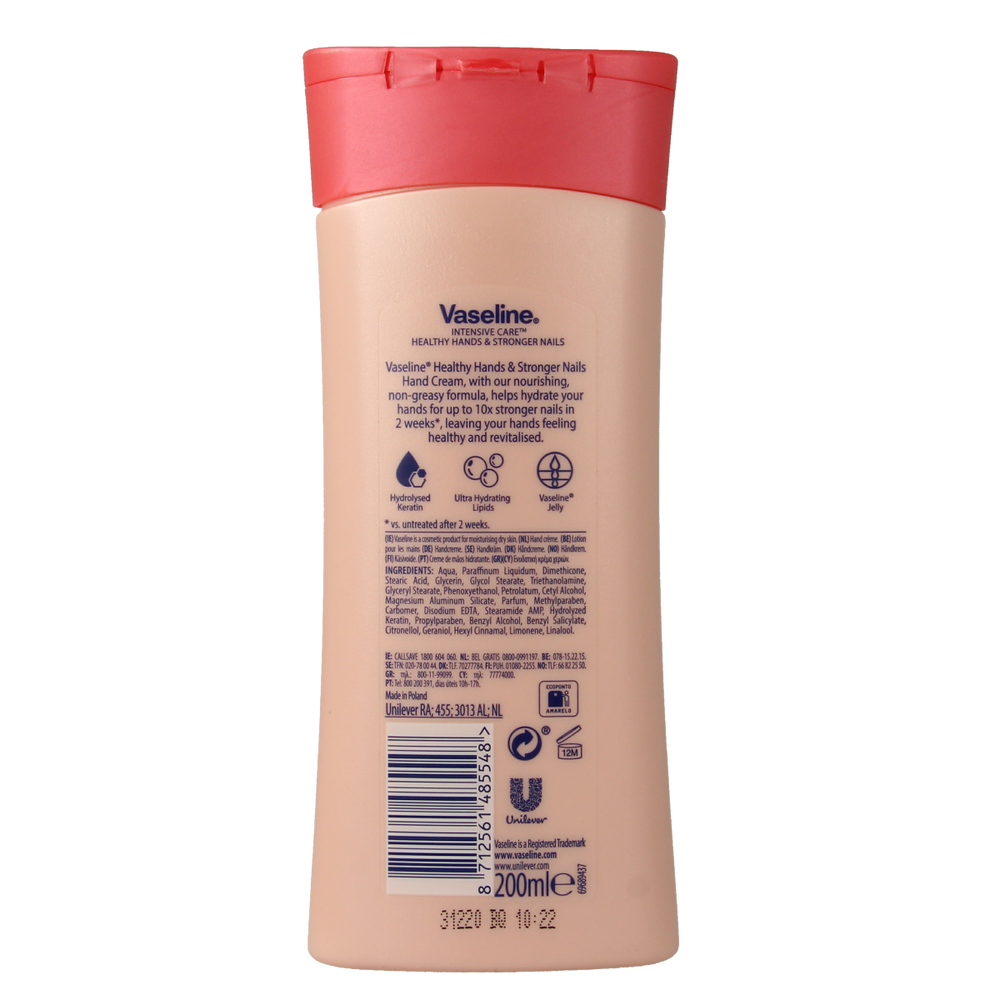 Vaseline Lotion hand & nail 200.00 Milliliter