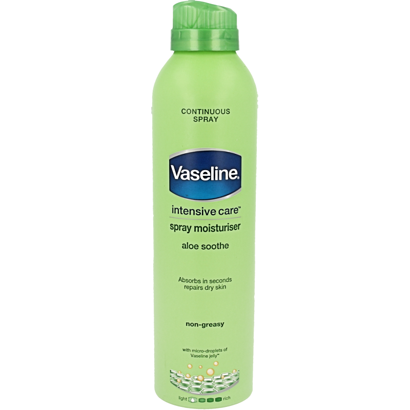 Vaseline Lotion spray aloe vera 190 Milliliter