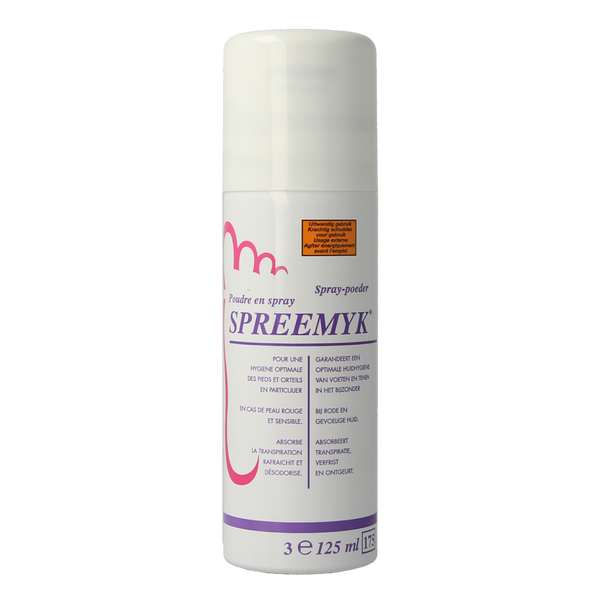 Spreemyk Poederspray voeten 125.00 Milliliter