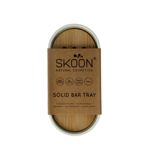 Skoon Solid bar houder wit L 1.00 Stuks