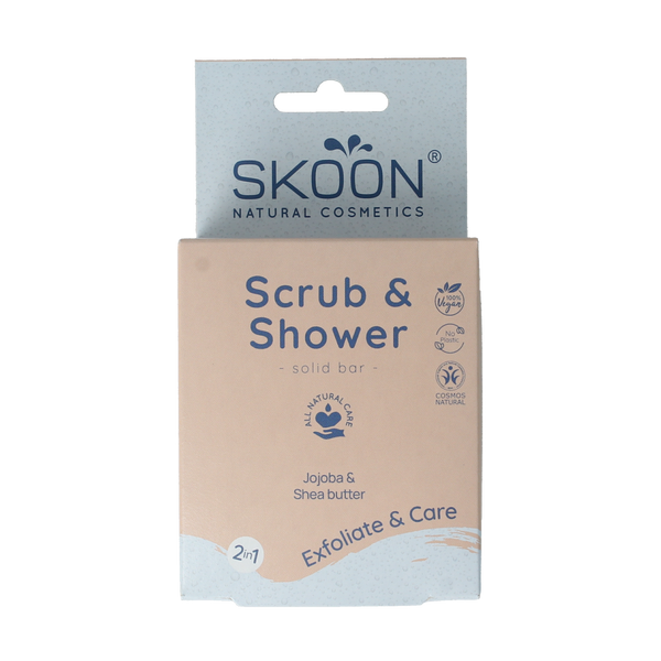Skoon Solid scrub & shower 90.00 Gram