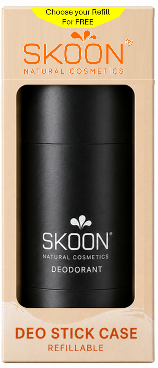 Skoon Deo Stick Case Zwart, aluminium 1.00 Stuks