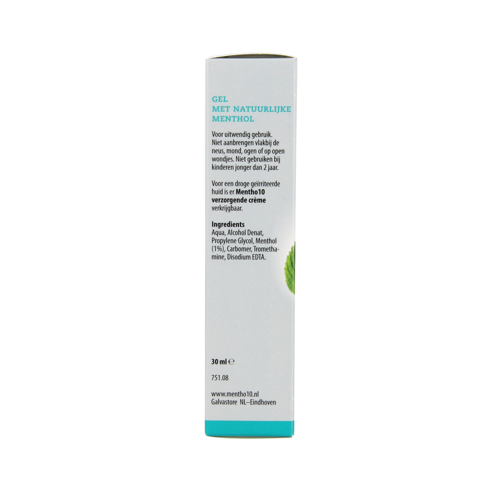 Mentho 10 Mentholgel 30.00 Milliliter