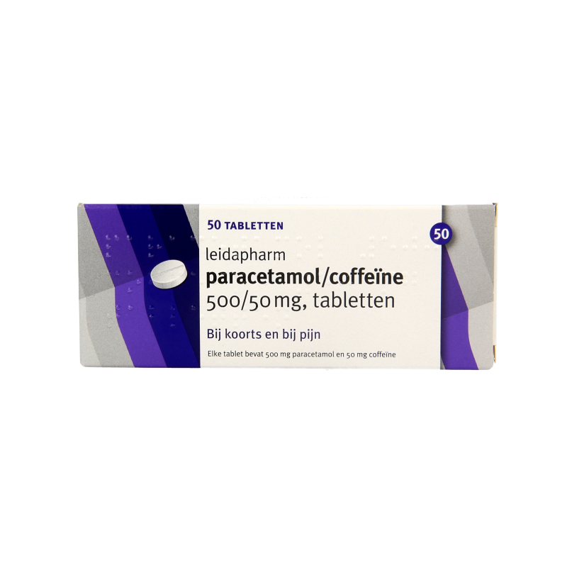 Leidapharm Paracetamol/coffeine CP 550 50 Tabletten