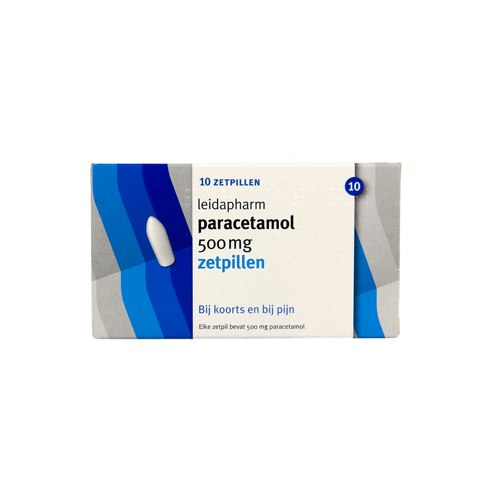 Leidapharm Paracetamol 500mg 10.00 Zetpillen