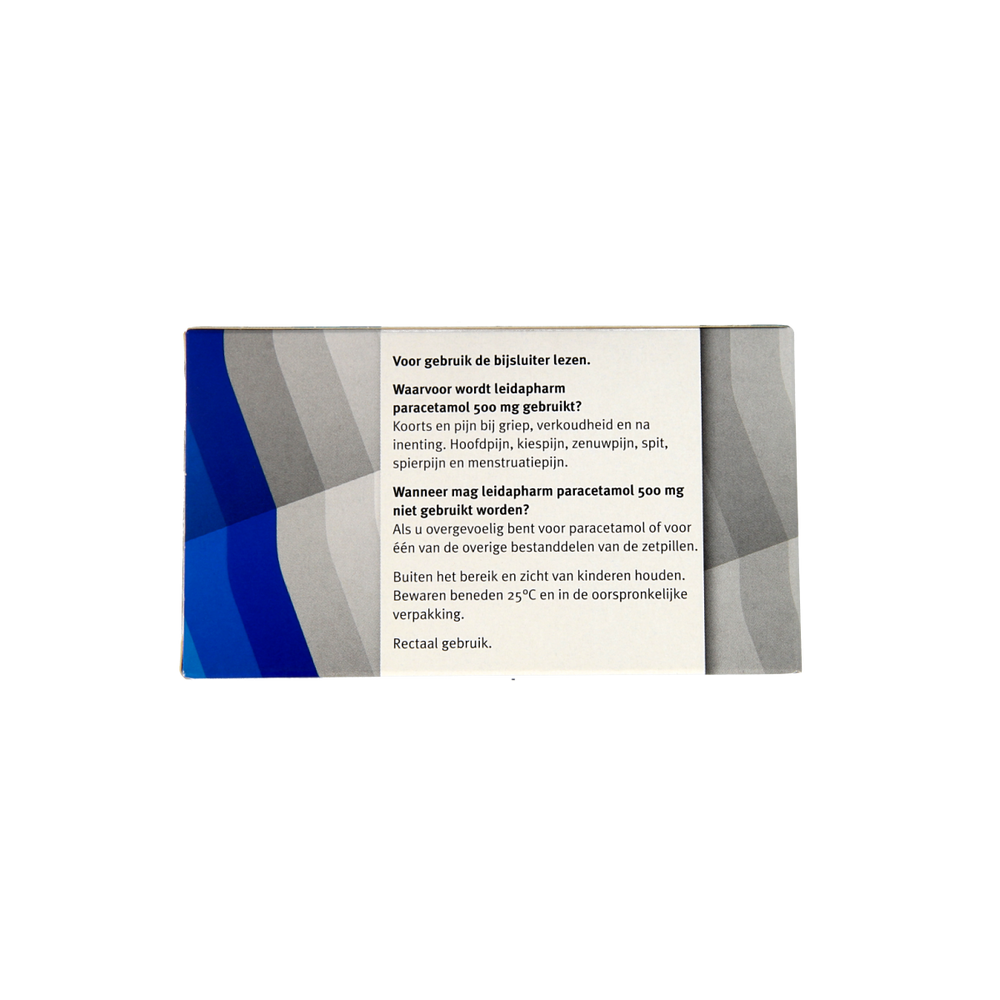 Leidapharm Paracetamol 500mg 10.00 Zetpillen