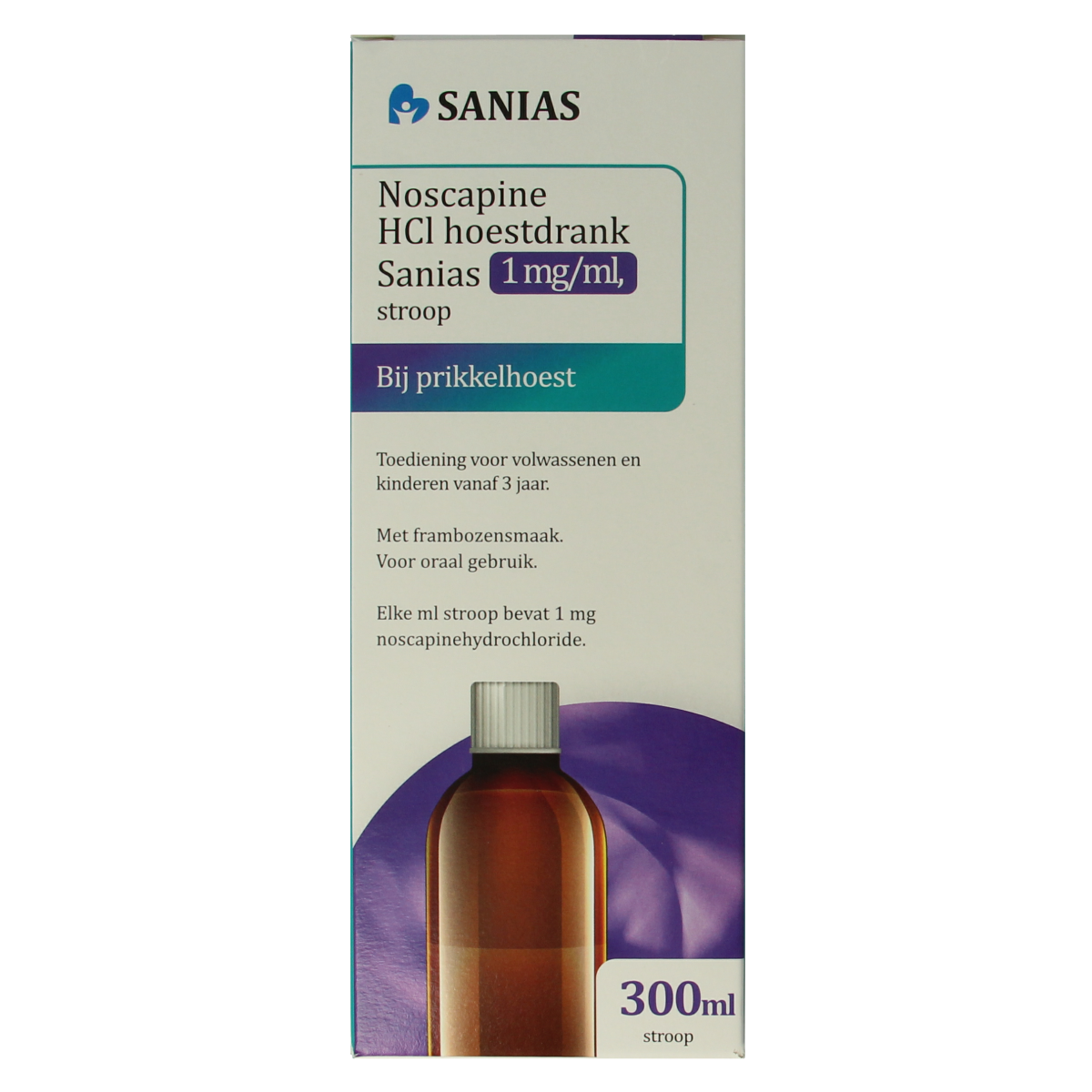 Apotex Noscapine 1mg/ml siroop 300.00 Milliliter