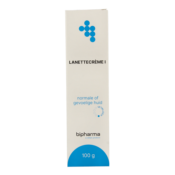 Bipharma Lanettecreme I tube in vouwdoos 100.00 Gram