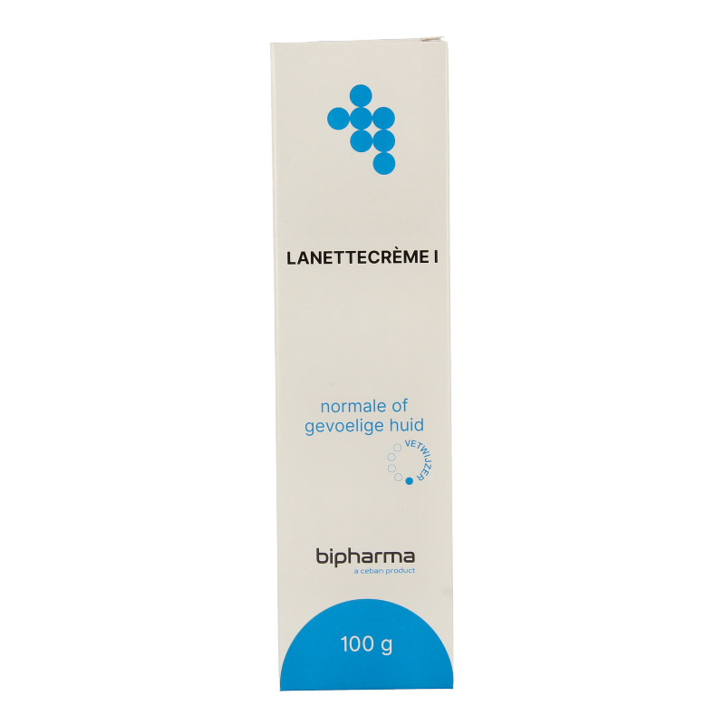 Bipharma Lanettecreme I tube in vouwdoos 100 Gram