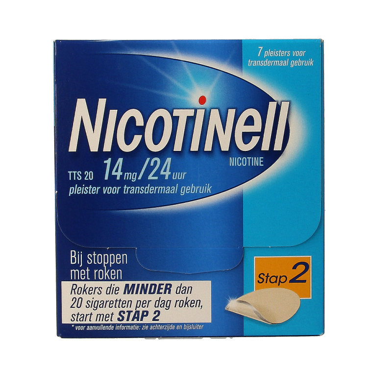 Nicotinell TTS20 14mg 7 Stuks
