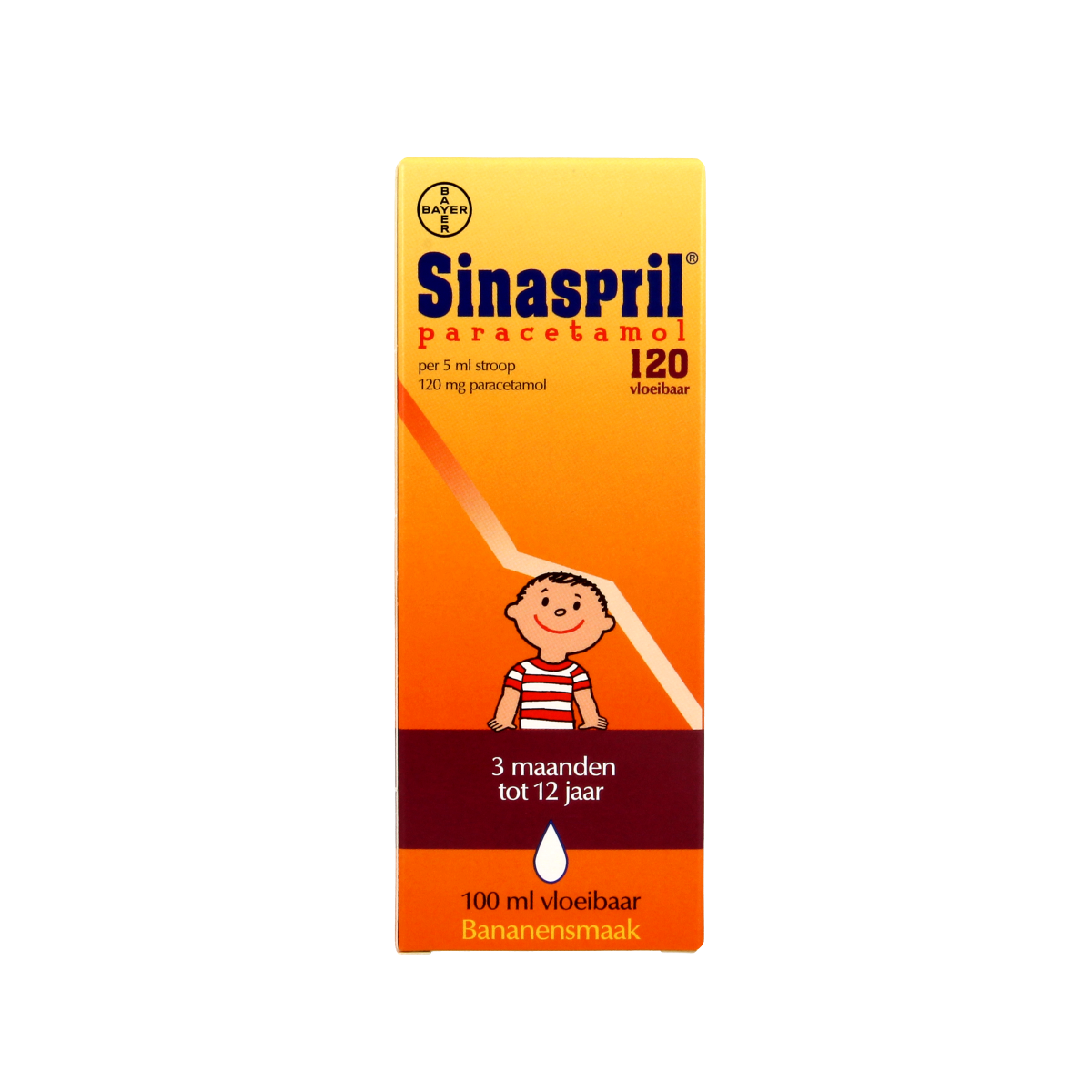 Sinaspril Paracetamol vloeibaar 120mg 100.00 Milliliter