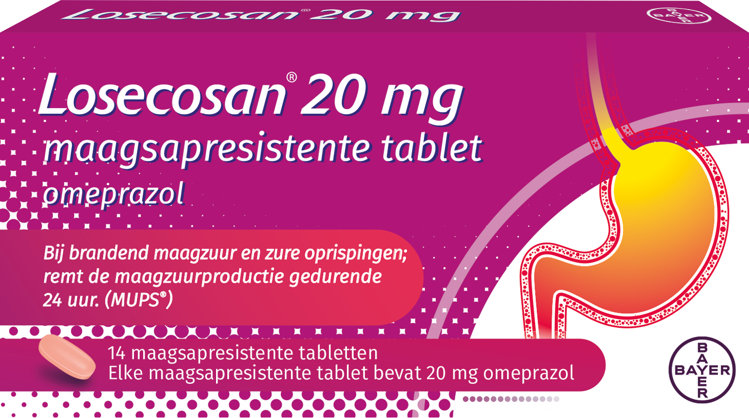 Losecosan Losecosan 20mg 14 Tabletten