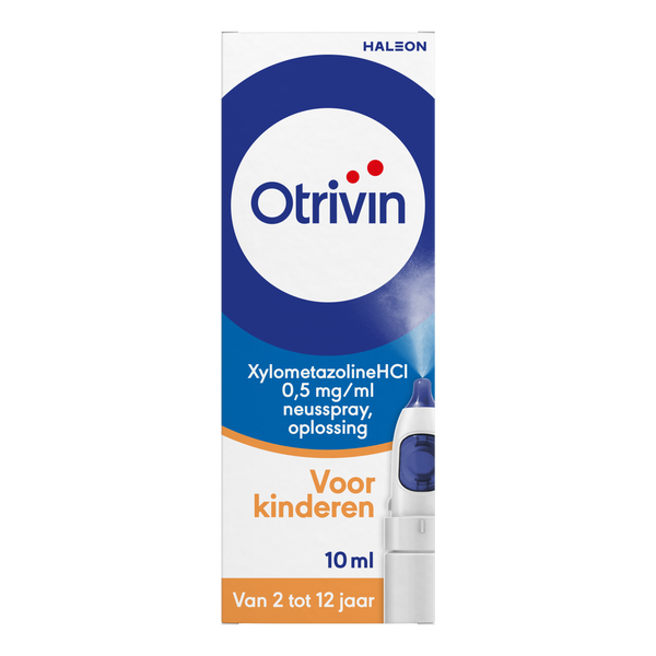 Otrivin Spray 0.5mg verzachtend kind 2 - 12 jaar 10.00 Milliliter