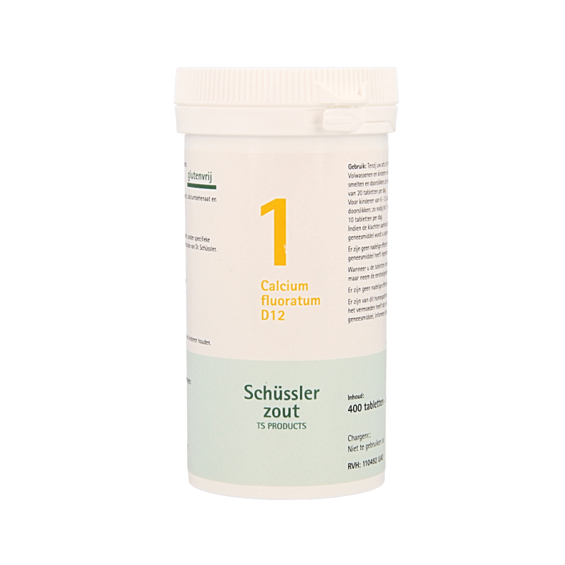 Pflüger Calcium fluoratum 1 D12 Schussler 400 Tabletten