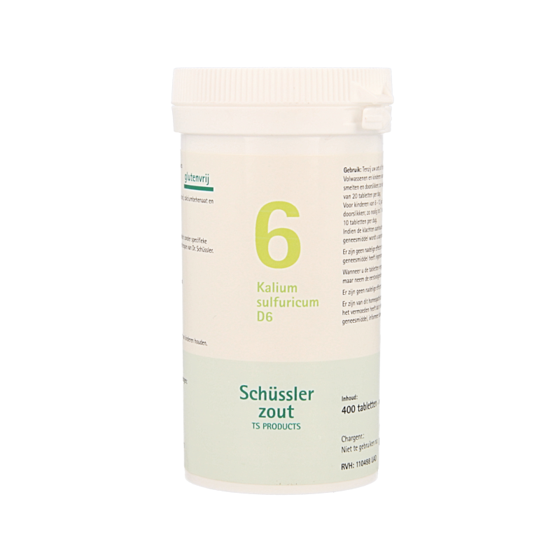 Pflüger Kalium sulfuricum 6 D6 Schussler 400 Tabletten