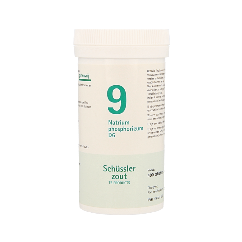 Pflüger Natrium phosphoricum 9 D6 Schussler 400 Tabletten