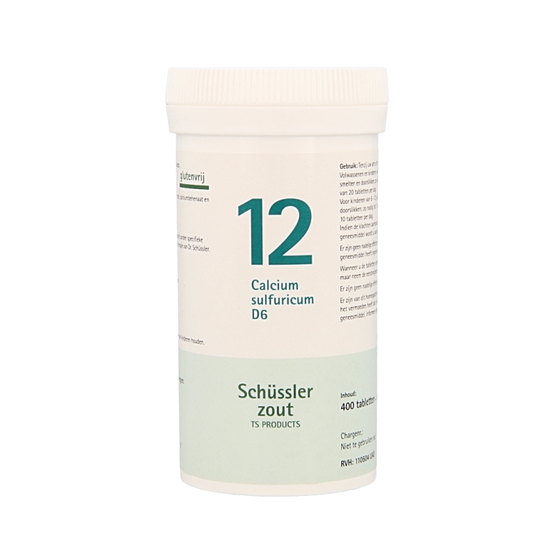 Pflüger Calcium sulfuricum 12 D6 Schussler 400 Tabletten