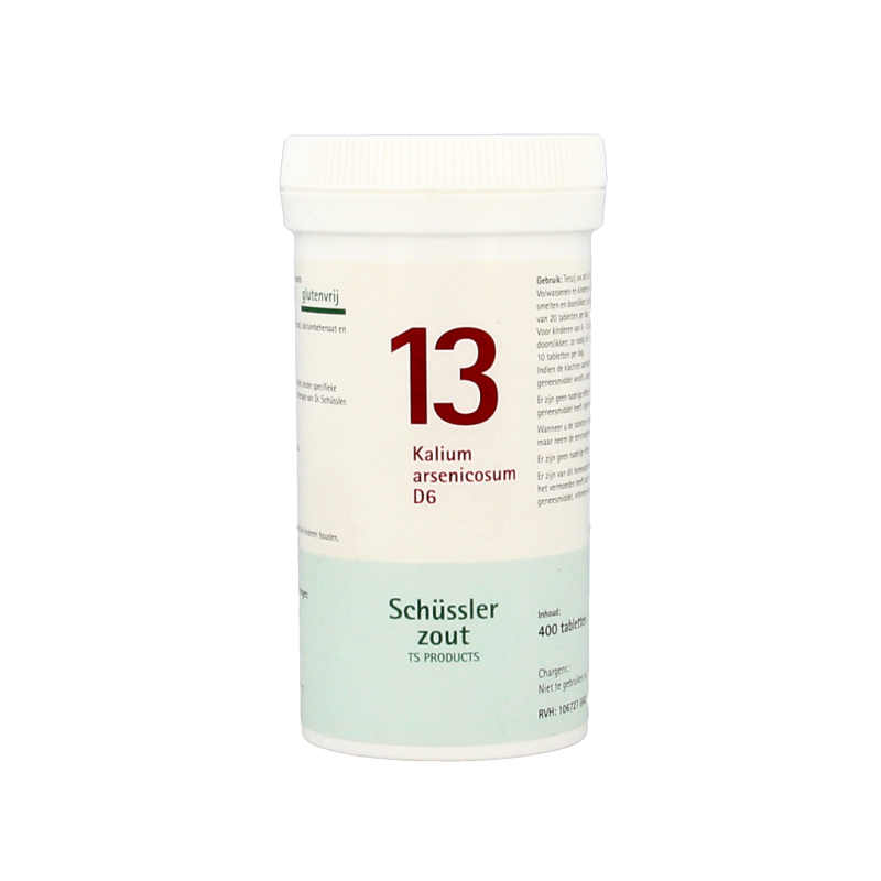 Pflüger Kalium arsenicosum 13 D6 Schussler 400 Tabletten
