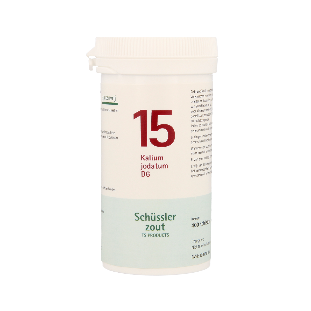 Pflüger Kalium jodatum 15 D6 Schussler 400.00 Tabletten