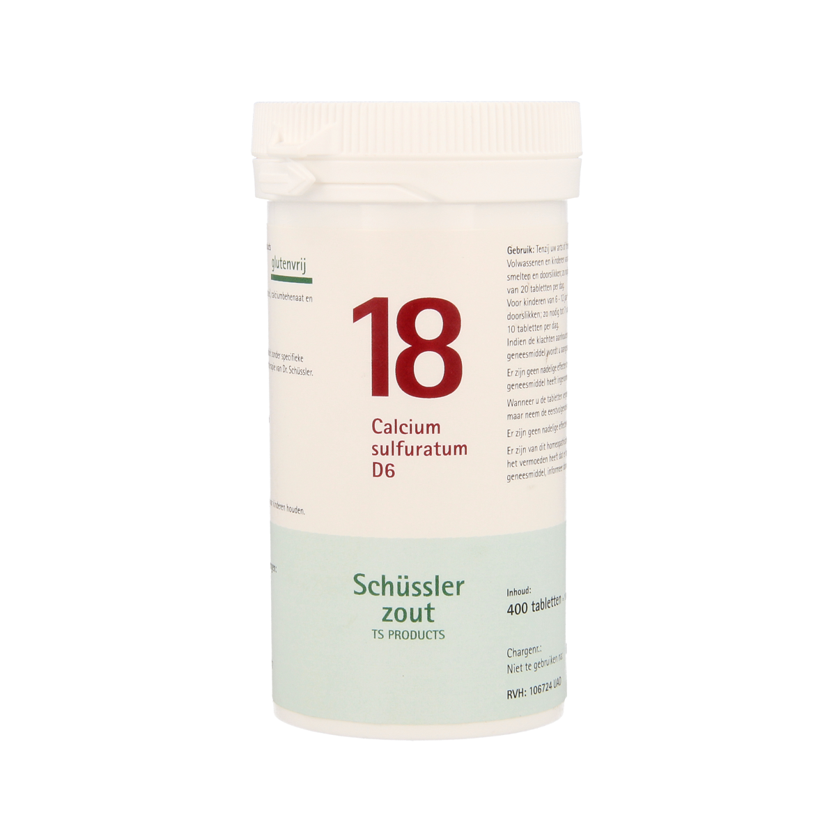 Pflüger Calcium sulfuratum 18 D6 Schussler 400.00 Tabletten
