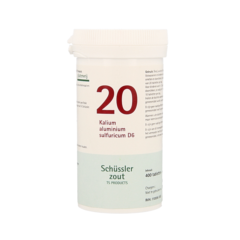 Pflüger Kalium aluminium 20 D6 Schussler 400 Tabletten