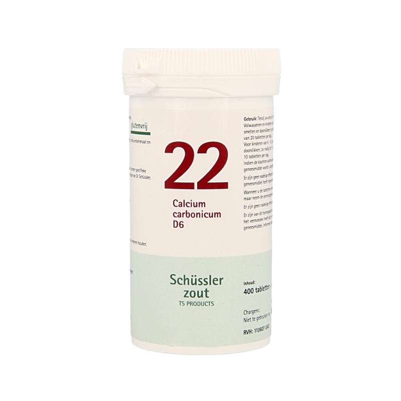 Pflüger Calcium carbonicum 22 D6 Schussler 400 Tabletten