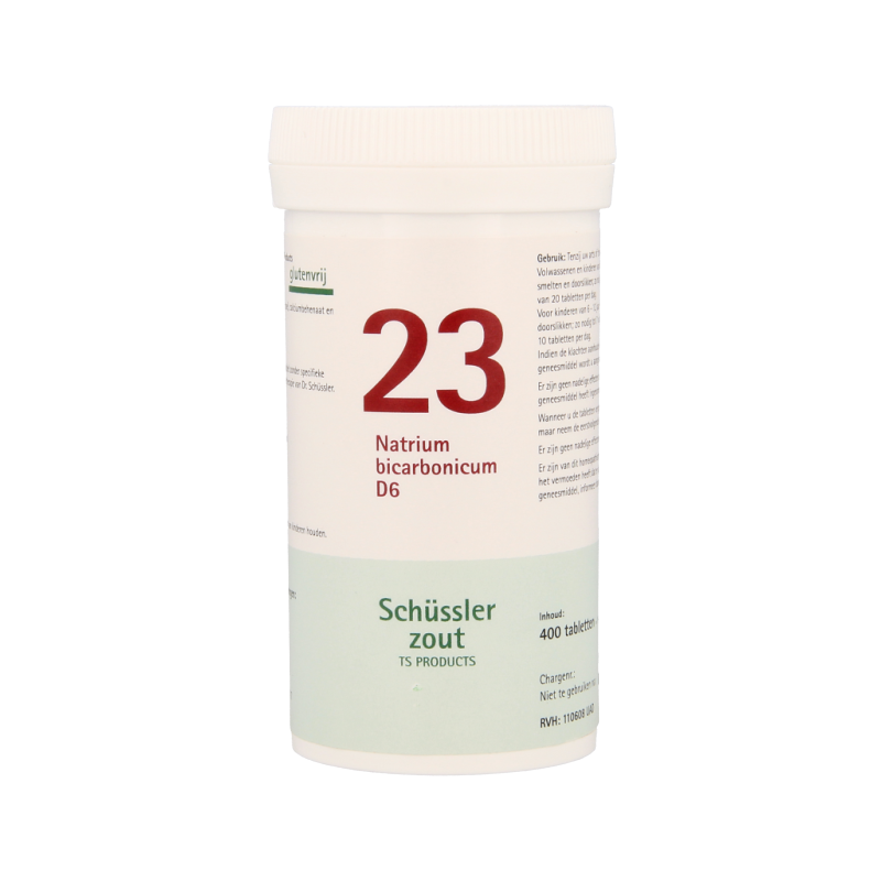 Pflüger Natrium bicarbonicum 23 D6 Schussler 400 Tabletten