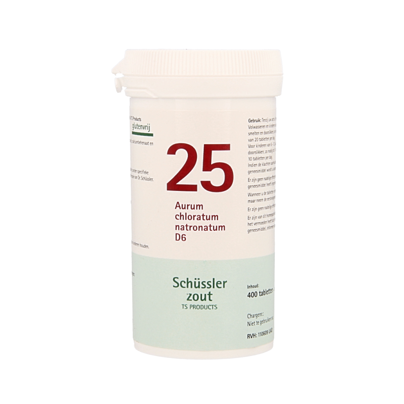 Pflüger Aurum chloratum natrium 25 D6 Schussler 400 Tabletten