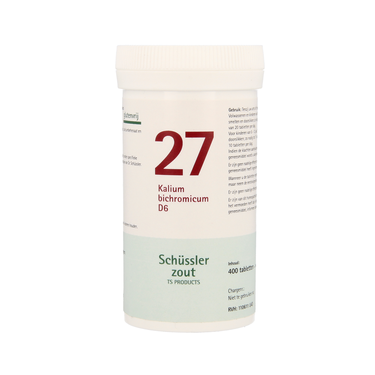 Pflüger Kalium bichromicum 27 D6 Schussler 400.00 Tabletten