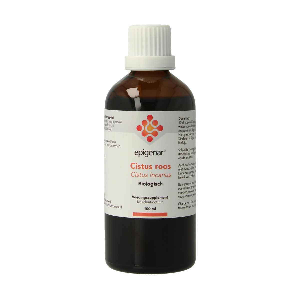 Epigenar Cistus incanus tinctuur bio 100.00 Milliliter