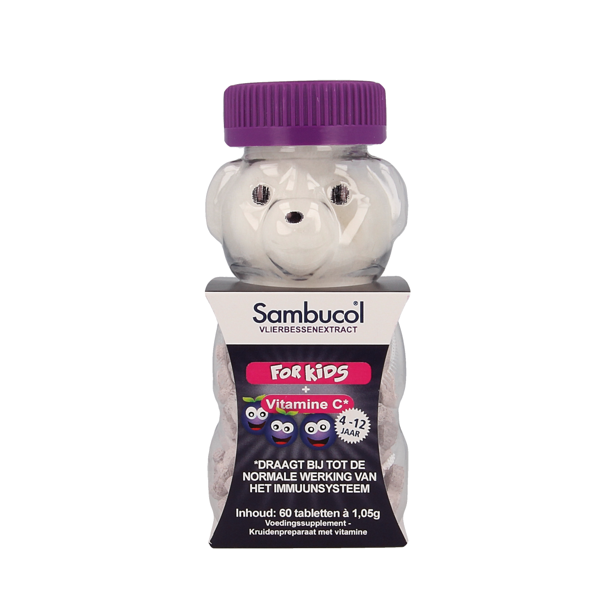 Sambucol Kauwtabletten voor kids 60.00 Kauwtabletten