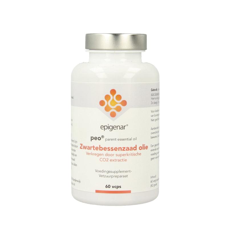 Epigenar Zwarte bessenzaadolie (parent oil)  60 Vegetarische capsules