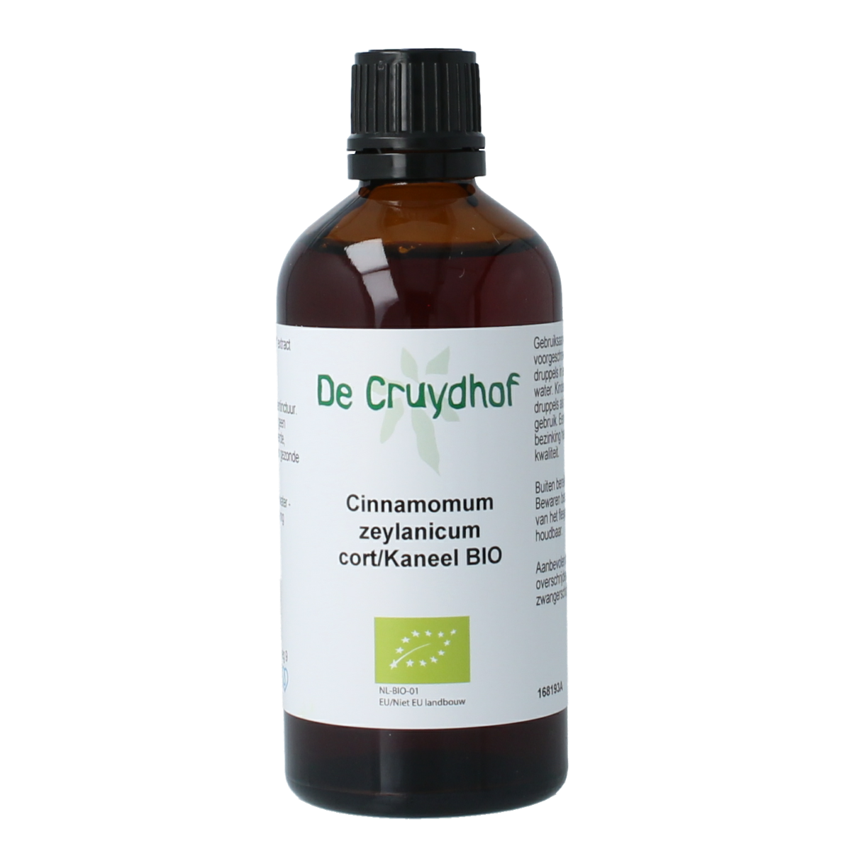Cruydhof Cinnamomum zeylanicum cort/kaneel bio 100.00 Milliliter