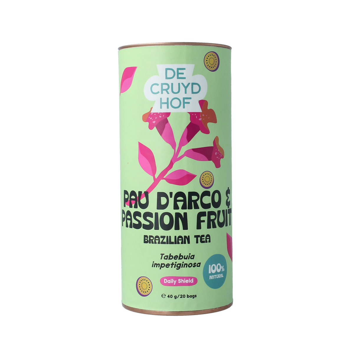 Cruydhof Thee pau d'Arco / passion fruit 20.00 Stuks