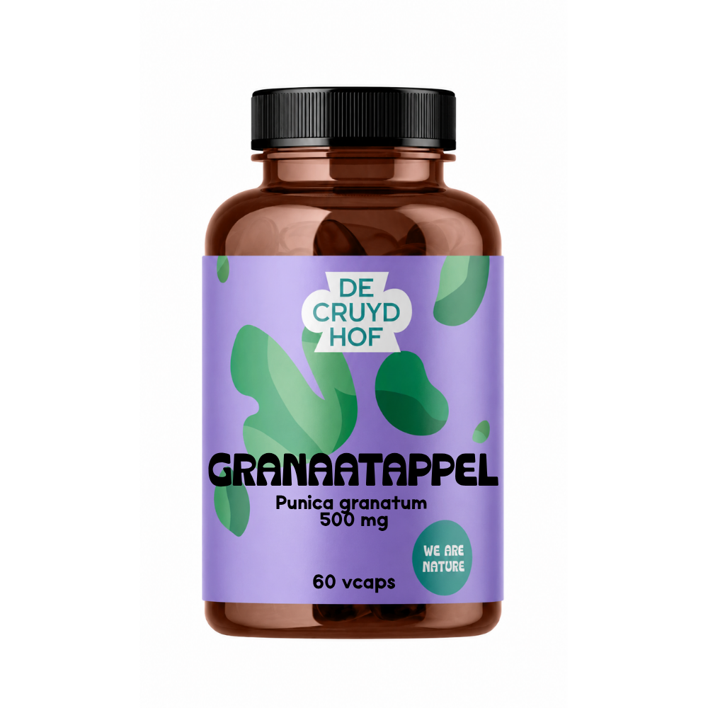 De Cruydhof Granaatappel 60.00 Vegetarische capsules