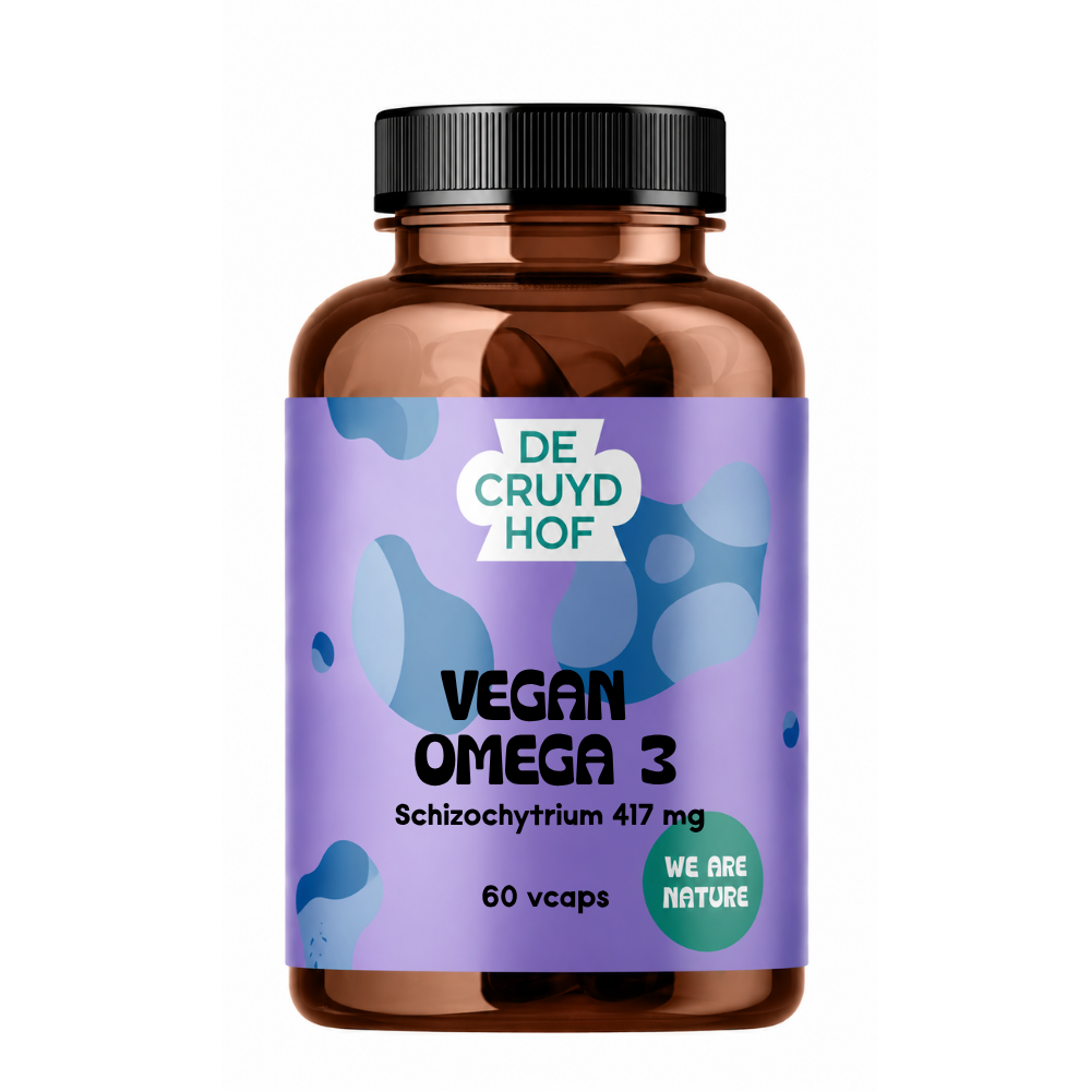 De Cruydhof De Cruydhof Vegan Omega 3, 60 vcaps 60.00 Vegetarische capsules